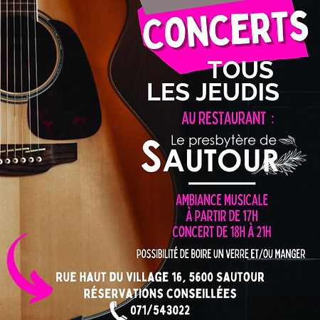 Le Presbytere De Sautour Экстерьер фото